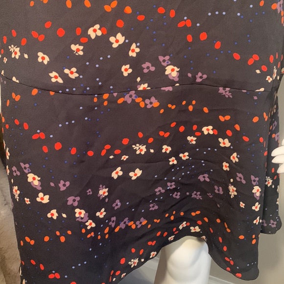 Cabi #3828 Muse Floral flutter sleeve dress XS - Picture 8 of 12
